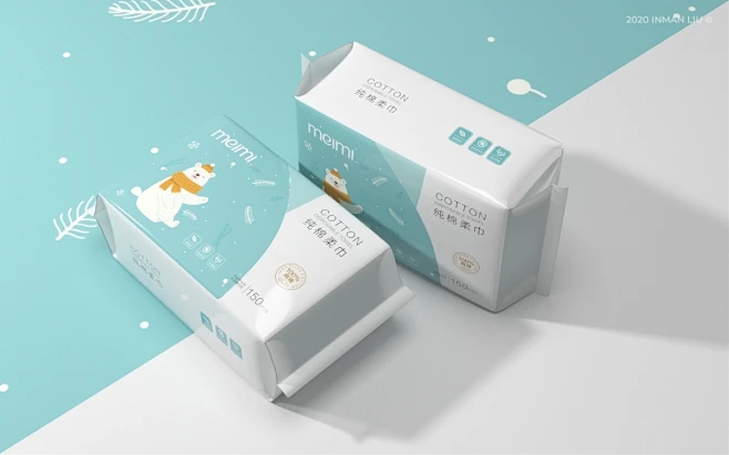 抽纸包装设计 纸巾包装设计-花瓣网