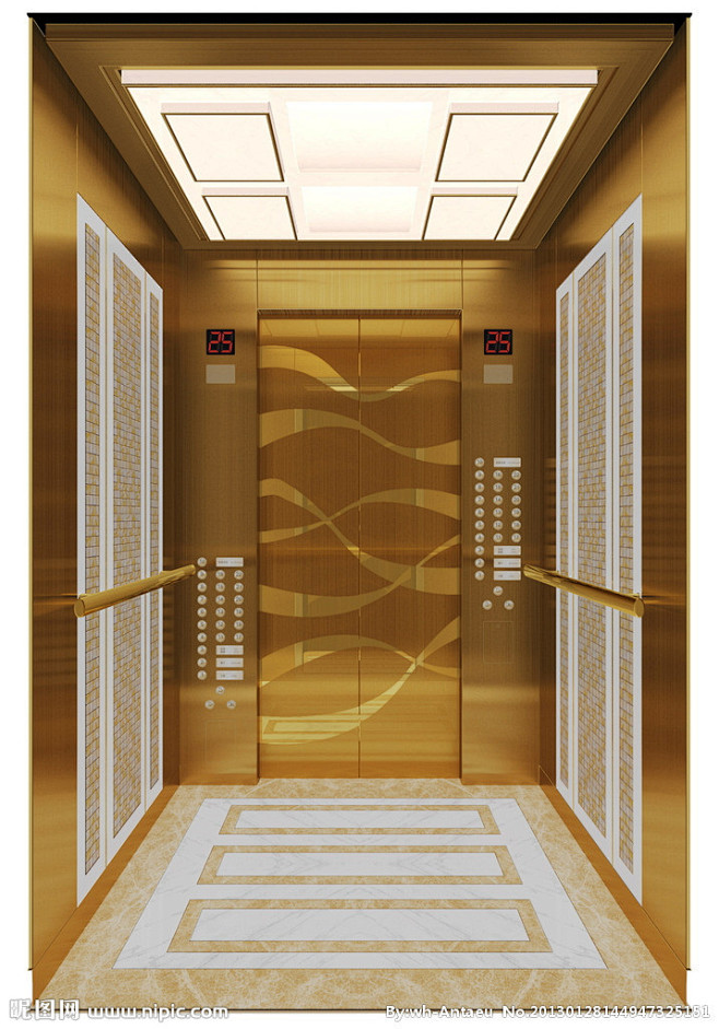 电梯轿厢设计图