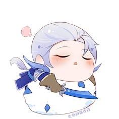 q版 凯 王者荣耀 头像383吃鱼的猫铃铛采集到猫铃铛q版同人漫画插画3