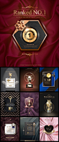 10款奖杯奖牌荣誉第一名VIP会员PSD素材2020331 - 设计素材 - 比图素材网