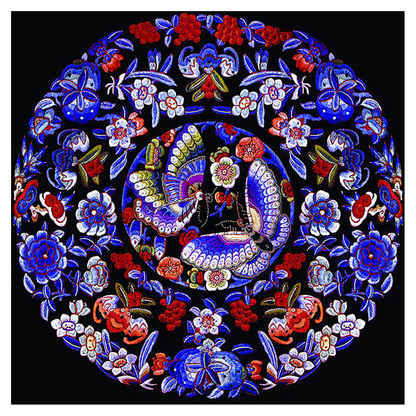 刚柔之绣清代故宫团花图案欣赏