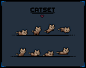 Catset by seethingswarm ︰ Pixel-art cat sprite pack(8F352)