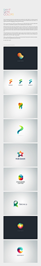 多彩logo欣赏 - 国外设计欣赏-网页设计-界面设计