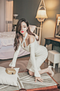 Lee seo-a°┊161215 图片‖C店更新(曼妙梦花斜叉吊领月神晚礼裙)_李妍静吧_百度贴吧