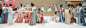 捣练图
《捣练图》是中国唐代名画，是一幅工笔重设色画，表现贵族妇女捣练缝衣的工作场面，系唐代画家张萱之作。

此图描绘了唐代城市妇女在捣练、络线、熨平、缝制劳动操作时的情景，在长卷式的画画上共刻画了十二个人物形象，按劳动工序分成捣练、织线、熨烫三组场面。画中人物动作凝神自然、细节刻画生动，使人看出扯绢时用力的微微后退后仰，表现出作者的观察入微。其线条工细遒劲，设色富丽，其"丰肥体"的人物造型，表现出唐代仕女画的典型风格。

复原服装:行走的文化符号“京渝堂”
知行格奏响momo“国潮交