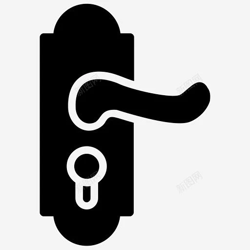 门锁门把手门道 门锁 icon 图标 标识 标志 UI图标 设计图片 免费下载 页面网页 平面电商 创意素材-花瓣网