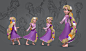 Rapunzel - Infnity, Brad Bolinder : Toy sculpt created for Disney Infinity.  Concept and art direction by Jon Diesta