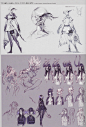 new blog at... well... eniphina!! : Au Ra concepts~
Slightly larger (last 2 not shown): 1/2/3/4/5/6/7/8/9/10/11/12