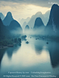桂林山水|风景•漓江•喀斯特山•渔舟•素材