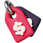 Price Tag  3D Icon