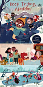 A heartwarming winter story.  #illustrated by Laura Brenlla (represented by Good Illustration). Check out her adorable portfolio at Childrensillustrators.com - click this pin for more children's illustration for picture book and other books for kids! #chi