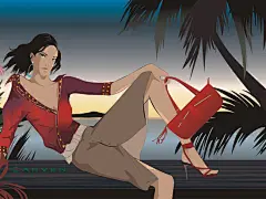 韩国Carven品牌包商业插画欣赏 #采集大赛#