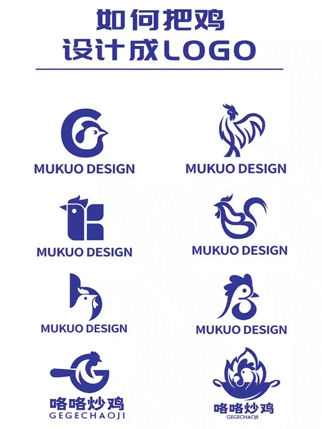 如何把鸡设计成LOGO