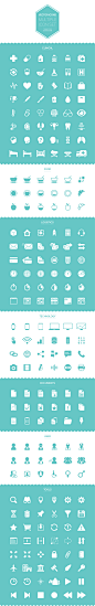 Multiple [+200] Icon Set : This collection is part of my daily work, was designed in a large WEB/UI/UX project that is constantly evolving, as well as the collection of icons.