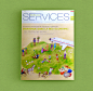 Cultures Services : COVER and SPREAD illustrations for Cultures Services in 2016.