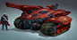 Scorpion Tank - RED (Elite Cadre variant)