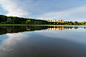 School Lake in sunset light in Zelenograd of Moscow, Russia by Olga Volodina on 500px