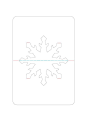 手工制作教程手把手教你制作出精美的雪花立体贺卡制作