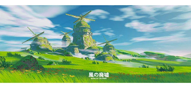 Ruins of the Wind, Robin Tran : Exploring making more of a Ghibli style ...
