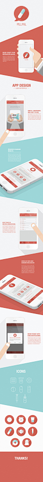 PillPal // iOS Mobile App : Pillpal is an iOS app designed to prevent users from forgetting to take their prescribed medication, the right way, at the right time.