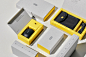 brand identity branding  design employee goods graphic kakaopay package yellow