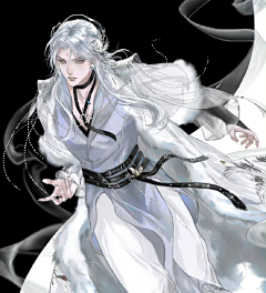 漫画库洛牌采集到古风男