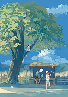 #废柴狐阿桔#漫画更新啦，27~28上阅读地址戳（O网页链接）感谢@切尸红人魔 @邦乔彦 友情提供壁纸福利，快换壁纸