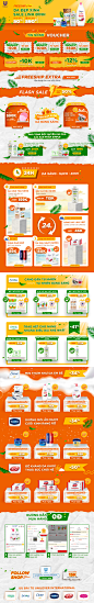 banner design landingpage Shopee shopee banner unilever banner