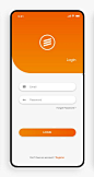 Android login page design ideas simple and elegant