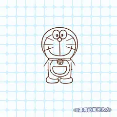 #我的手绘不可能这么萌#画一只哆啦A梦