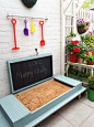 DIY sandpit