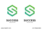 Letter S from success logo design 