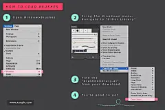 50冬季森林主题插画画笔Winter Forest Illustrator Brushes 插件/软件 