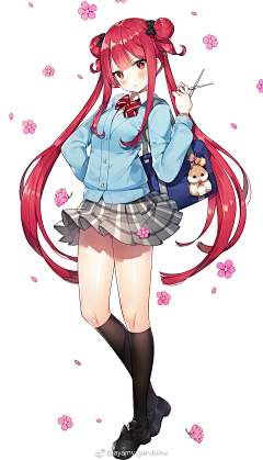沉哀灬采集到日系人设_女