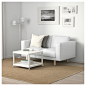 NORSBORG 2-seat sofa - Finnsta white, birch  - IKEA : IKEA - NORSBORG, 2-seat sofa, Finnsta white, birch, , Big or small, colourful or neutral. The sofa comes in many shapes, styles and sizes so that you can easily find the one that suits you and your fam