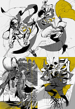 是个臭画画的采集到漫