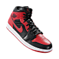 Jordan Air Jordan 1复古篮球鞋3D模型