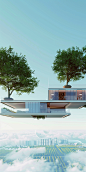 lingyugg_3D_two_container_houses_on_top_of_each_other_on_the_le_2c357d55-9667-4259-a9e9-a928bb6dd57c.png (768×1536)