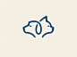 #设计秀#猫 &狗 logo设计 ~ 来自UI资源库 - 微博