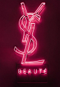 YSL - BEAUTÈ - Kemp London - Bespoke neon signs, prop hire, large format printing