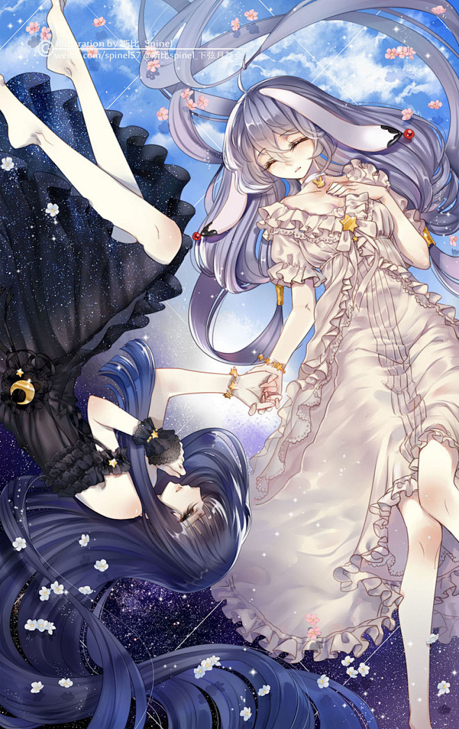 斯比  的插画 【套图】魔女卡提新年明信...