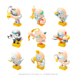 Character figures design / Plasticine : Character figures designCheil Worldwide Inc. , (株)第一企劃