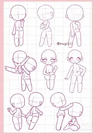 Q版动态模板素材
