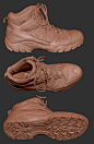 Wanabee_Shoe_Retopology, Grzegorz Kawecki : Shoe_photogrammetry - retopology performed manually in Maya. Maps baked in xnormal/zbrush, detail projection made in zbrush. Low poly 21k Tris. Sketchfab  - model  94k Tris