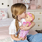 Amazon.com: Luvabella Newborn, Blonde Hair, Interactive Baby Doll with Real Expressions & Movement: Toys & Games