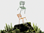 3D 3DDesign c4d chair cinema 4d furniture grass Nature octane Render