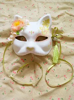 【图片】【水儿的手作杂货铺】批发手绘和风面具【小商品批发吧】_百度贴吧