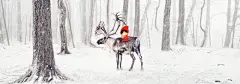 卡通雪景红帽子小女孩梦幻背景 素材 背景 设计 雪景 鹿 背景 设计图片 免费下载 页面网页 平面电商 创意素材