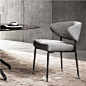 Minotti Mills Dining Chair - Style # mills, Contemporary Dining Chairs & Kitchen Bar Stools | SwitchModern: 