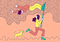 Martinapaukova-girls-airing-illustration-itsnicethat-04